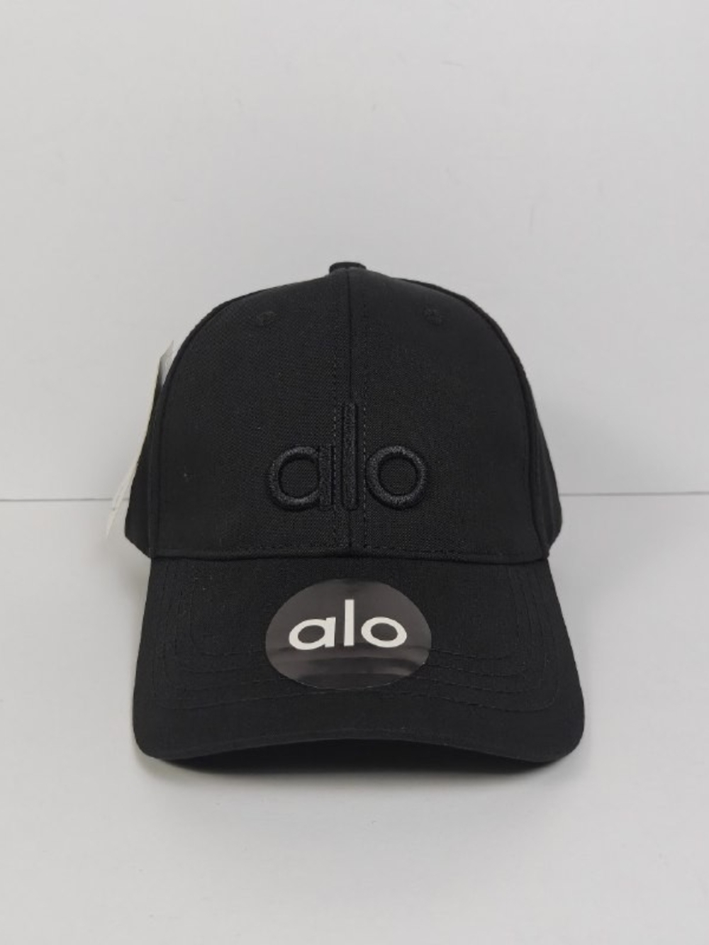ALO Yoga Black Logo Baseball Cap